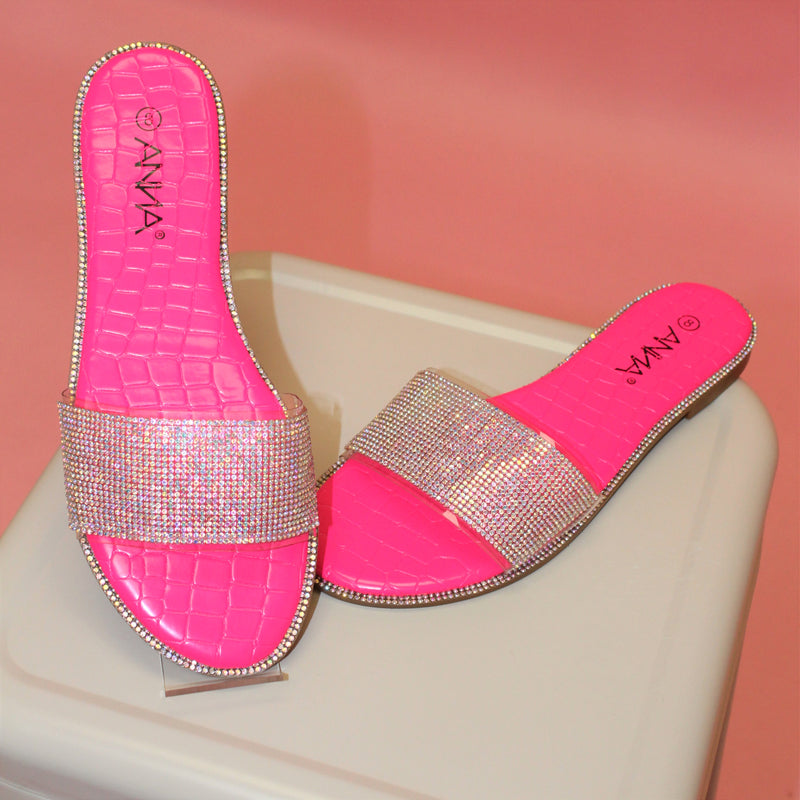 Pretty In Pink Sandals